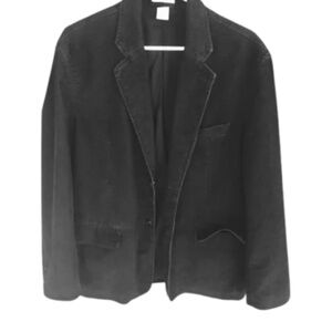 DKNY MEN'S CORDUROY JACKET SIZE LARGE never worn~Casual low key look!